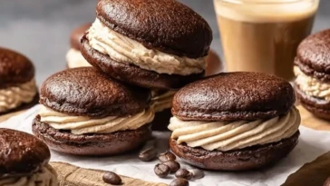 Chocolate Coffee Whoopie Pies