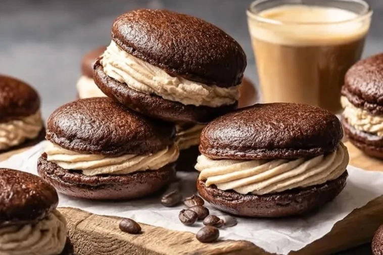 Chocolate Coffee Whoopie Pies