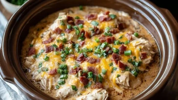 Creamy Crockpot Chicken with Cream Cheese