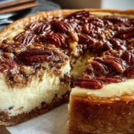 Delicious Pecan Cheesecake Pie