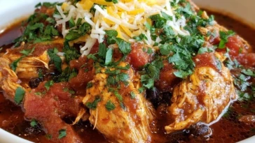 Easy Salsa Chicken Crock Pot