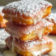Glazed Buttermilk Beignet Squares