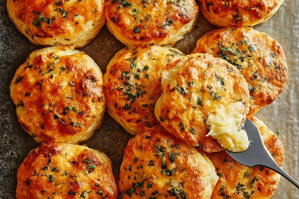 Homemade Red Lobster Cheddar Bay Biscuits
