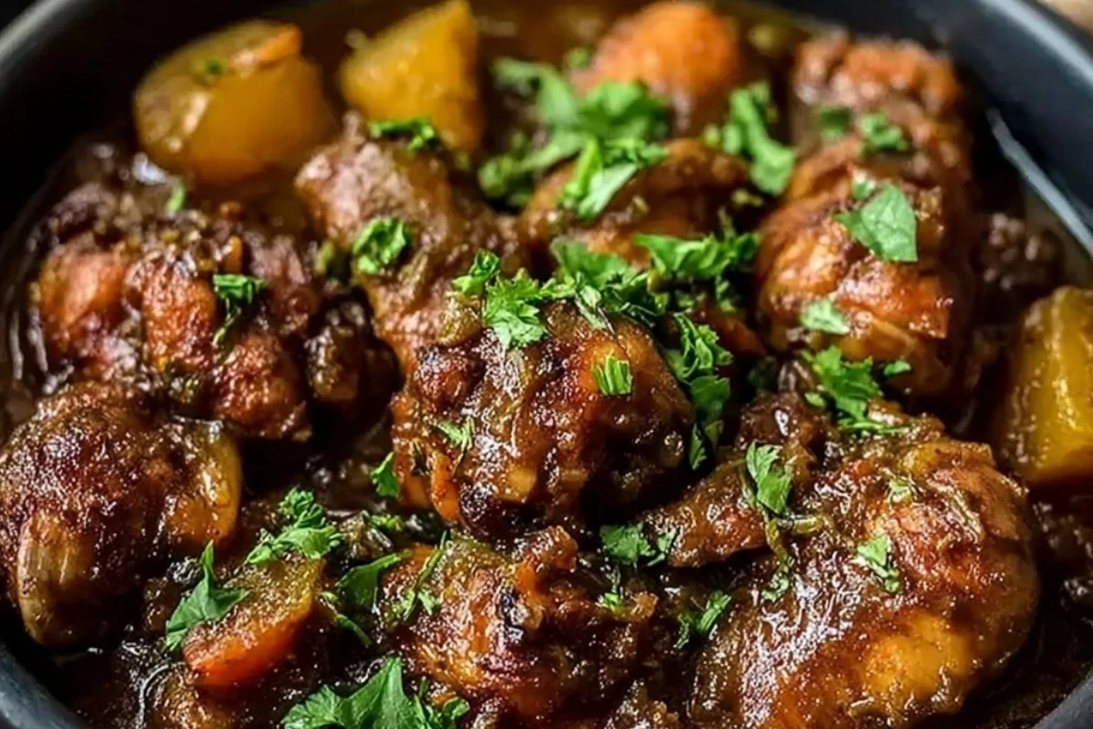Jamaican Brown Stew Chicken