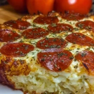 Pizza Style Cottage Cheese Bake