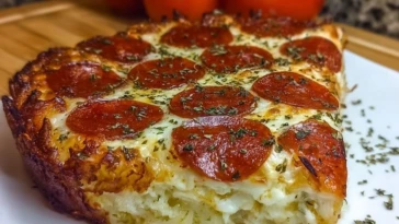 Pizza Style Cottage Cheese Bake