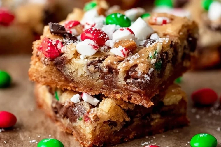 Santa's Trash Cookie Bars