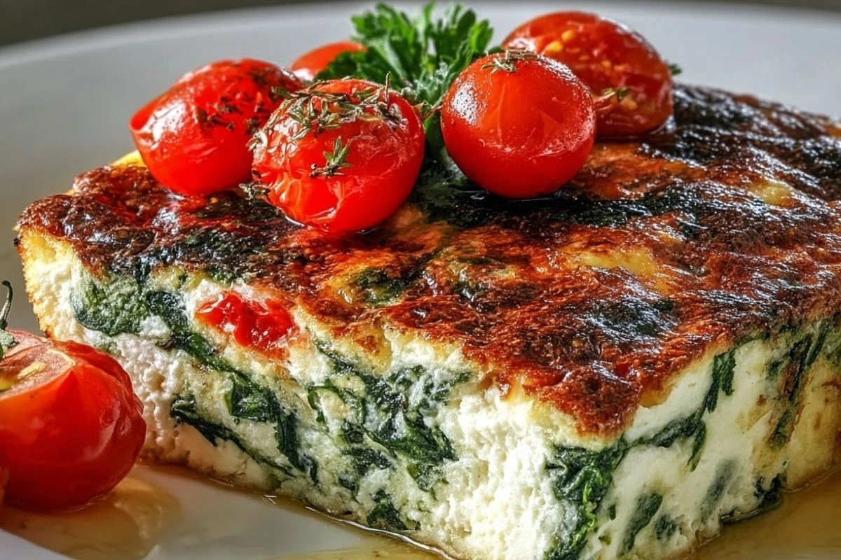 Spinach Ricotta Brunch Bake