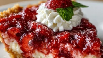 Strawberry Dump Cake