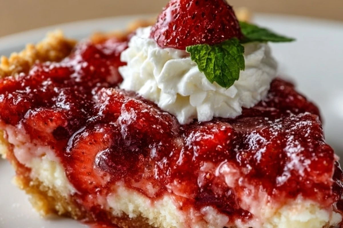 Strawberry Dump Cake