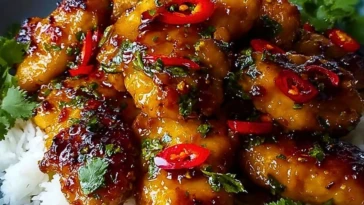 Sweet And Spicy Thai Chicken