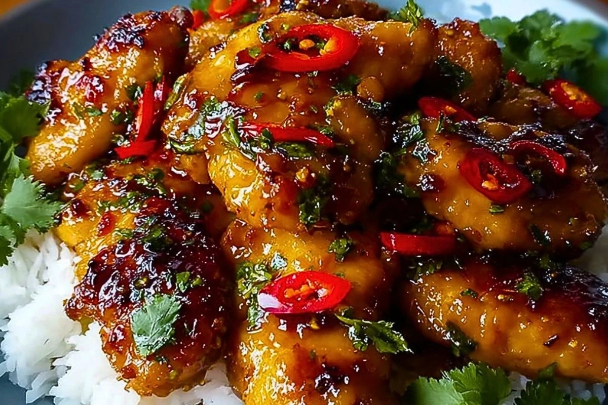 Sweet And Spicy Thai Chicken