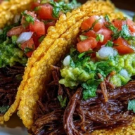 Viral Crispy Shredded Beef Tacos