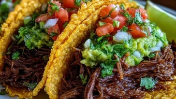 Viral Crispy Shredded Beef Tacos