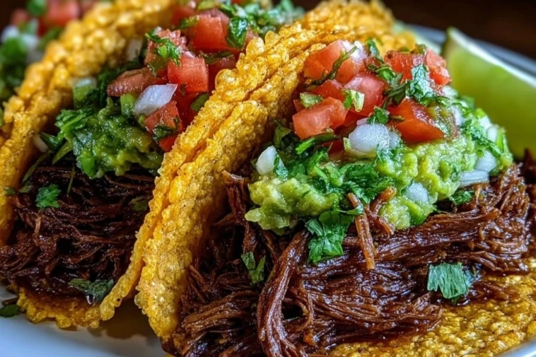 Viral Crispy Shredded Beef Tacos