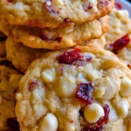 White Chocolate Cranberry Cookies