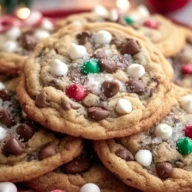 Winter Wonderland Chocolate Chip Cookies