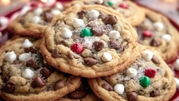 Winter Wonderland Chocolate Chip Cookies