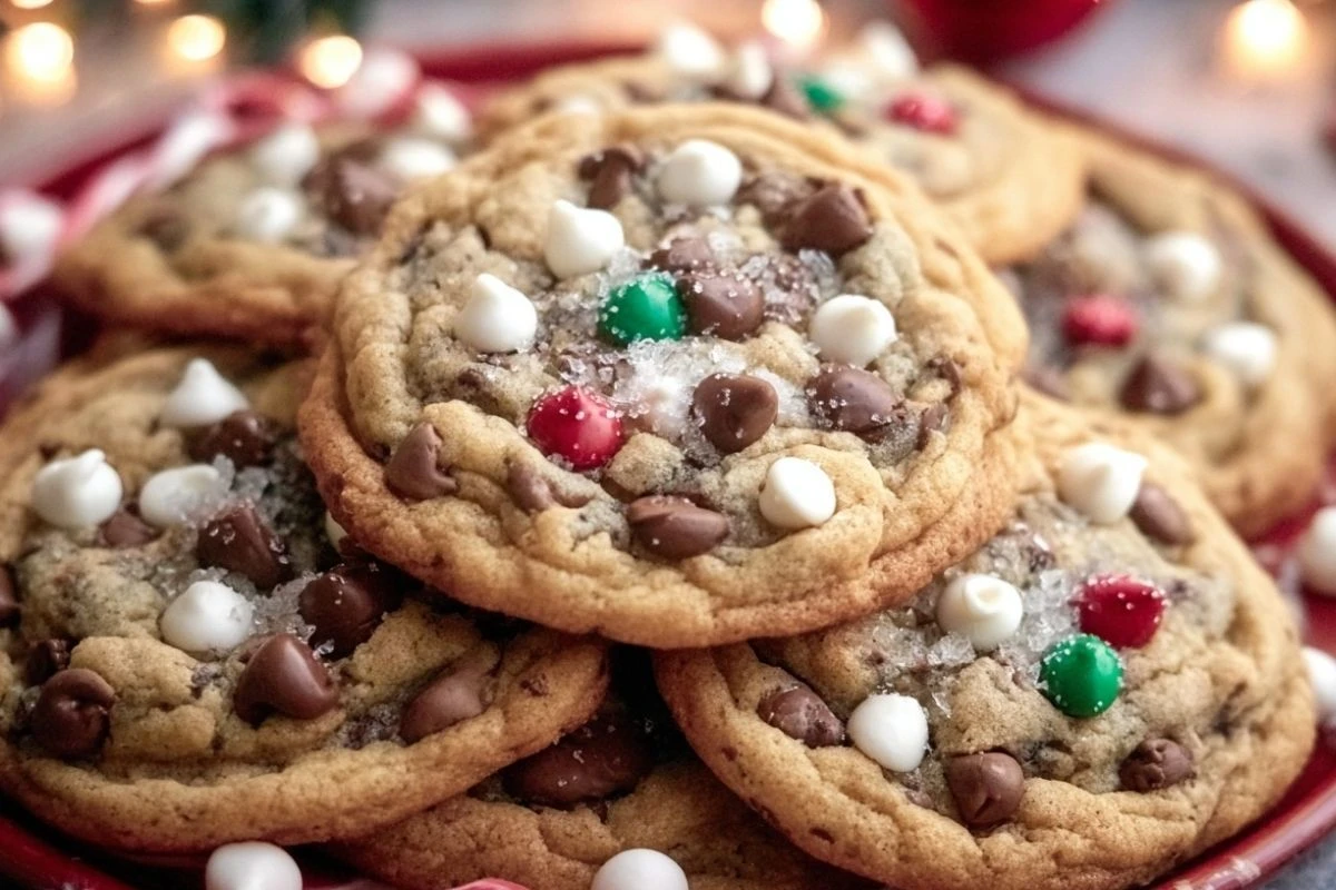 Winter Wonderland Chocolate Chip Cookies